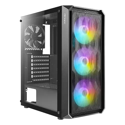 מארז Antec NX292 ARGB Mid Tower E-ATX MB 3X120MM ARGB SIDE GLASS