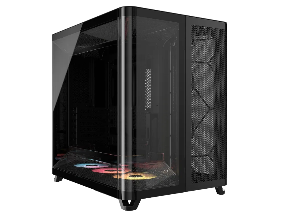 מארז CORSAIR AIR 5400 RS-R ARGB Triple Chamber 3x Fans Include Bl
