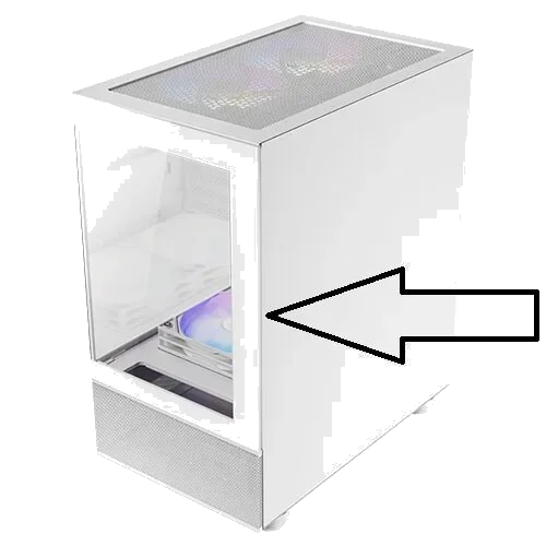 פנל קידמי למארז לבן ANTEC CX200M