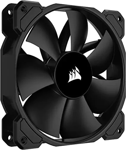מאורר למארז CORSAIR FAN WHITE 120MM BULK BLACK