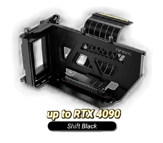תופסן אנכי Antec Shift Vertical GPU Bracket incl PCIE4.0 riser