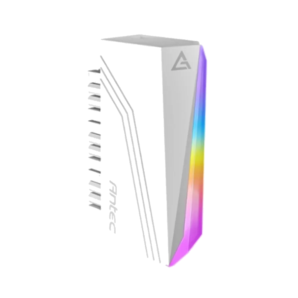מתאם 90 מעלות ל24-פין ARGB White Adapter °Antec 24-pin 90