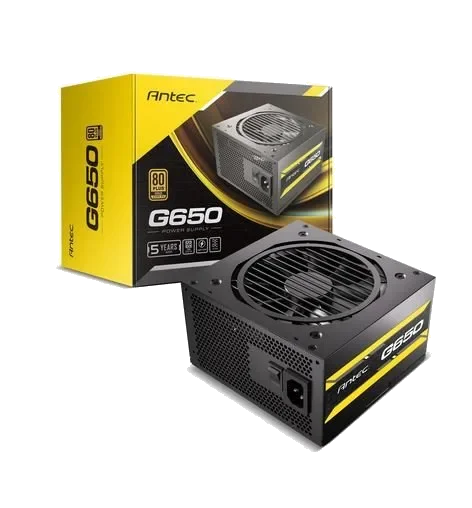 ספק כוח ANTEC ATOM G650 120MM Silent Fan Semi-Modular 80Plus Gold