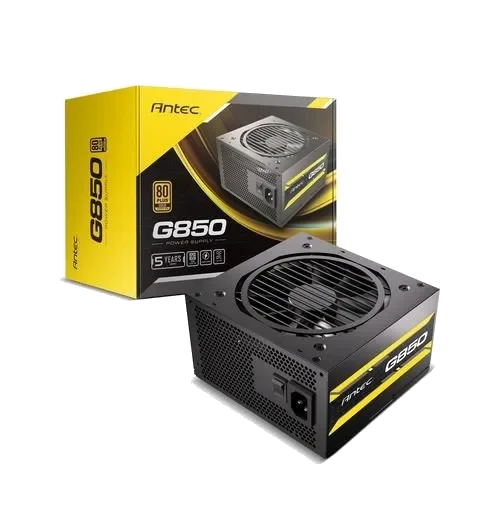 ספק כוח ANTEC ATOM G850 120MM Silent Fan Semi-Modular 80Plus Gold