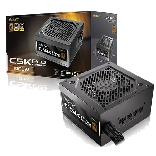 ספק כוח ANTEC CSK 1000 PRO ATX3.1 Rdy Semi-Modular 80Plus Bronze