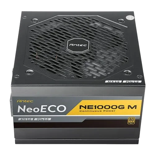 ספק כוח GOLD full modular +Antec Neo Eco 1000G M ATX3.0 80
