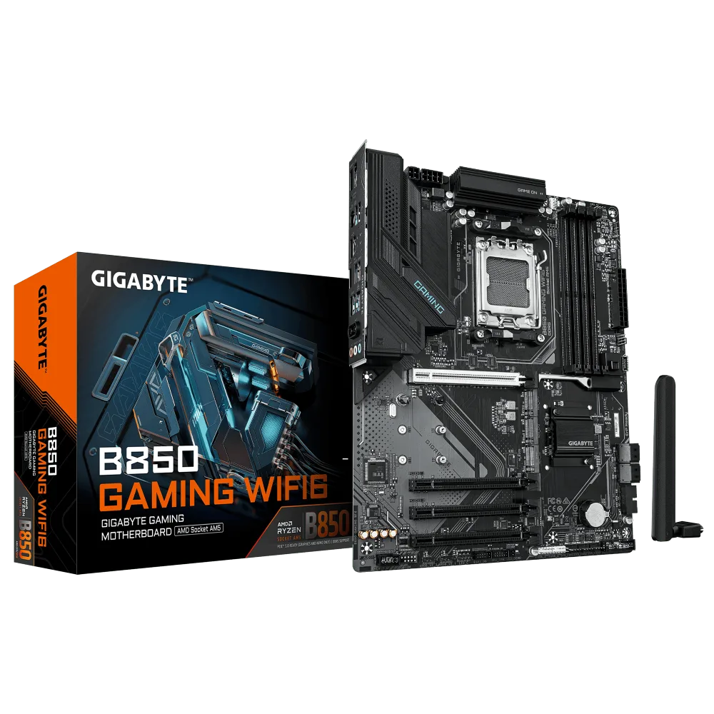 לוח אם GIGABYTE B850 GAMING WIFI 6 ATX DDR5 AM5 BT